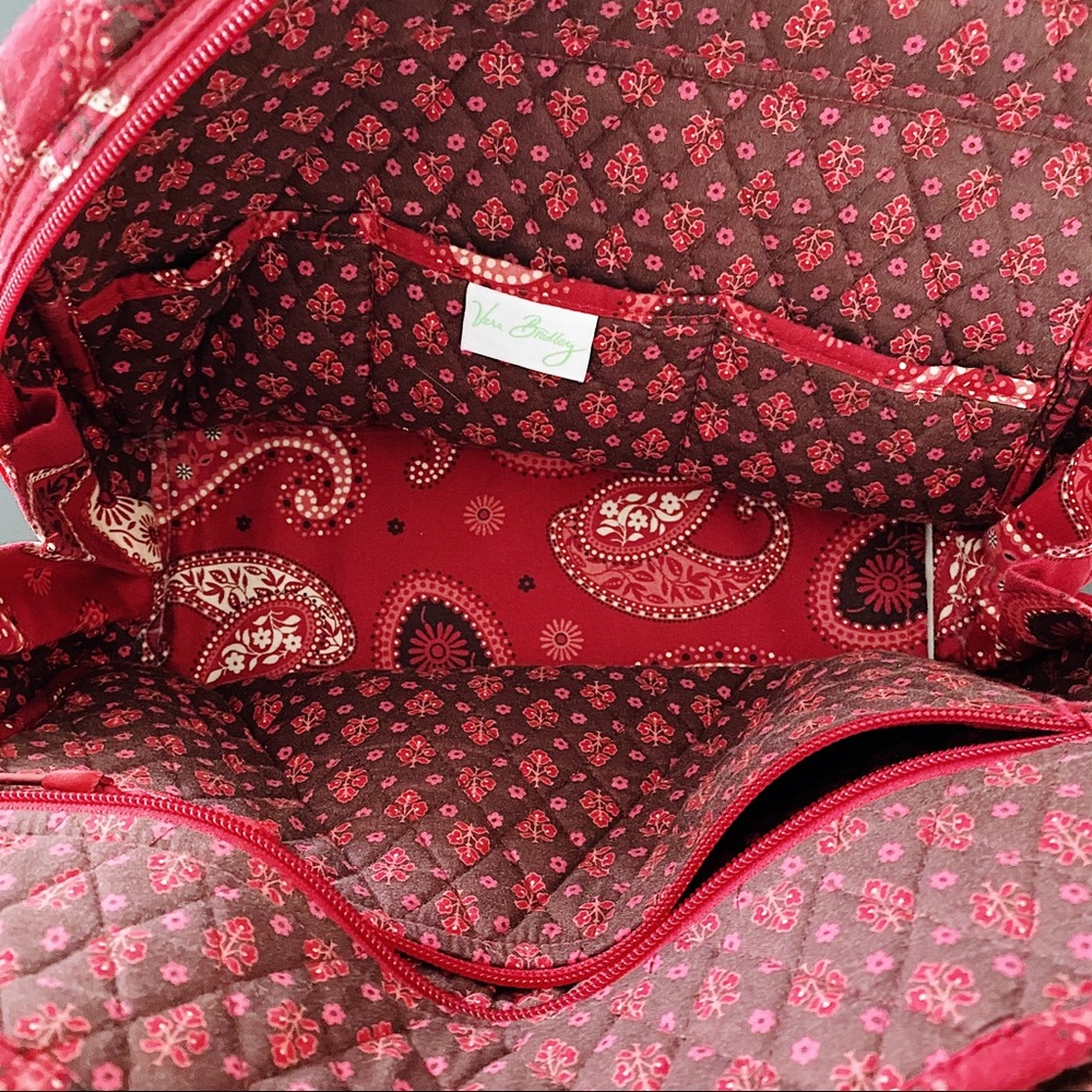 ❤️ Vera Bradley Retired Red Mesa Paisley Bag - Picture 5 of 9